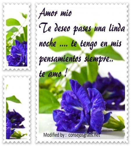 Tarjeta de buenas noches para mi hijo