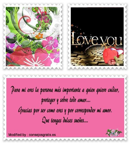 Textos de Buenas Noches para novios | Frases románticas Textos de Buenas Noches para novios | Frases románticas