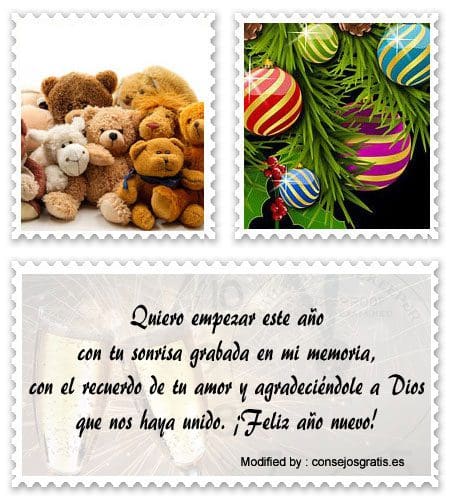 Bonitos saludos de año nuevo para mi novia | Frases de amor Bonitos saludos de año nuevo para mi novia | Frases de amor