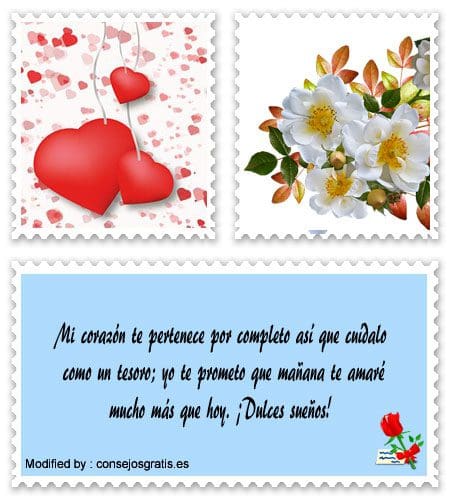 Frases de buenas noches para novios | Mensajes de buenas noches Frases de buenas noches para novios | Mensajes de buenas noches