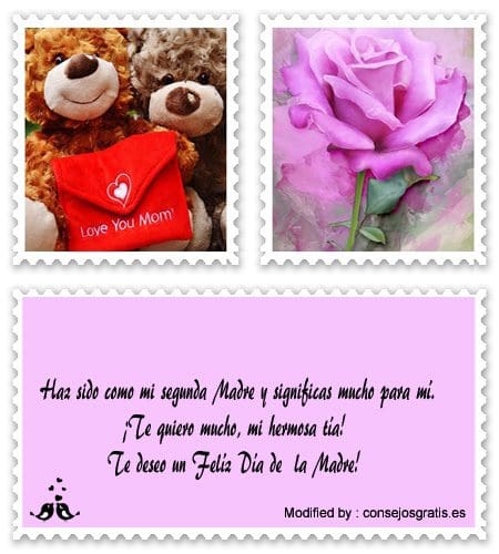 Frases por el Día de la Madre para mi Tía | Día de la Madre