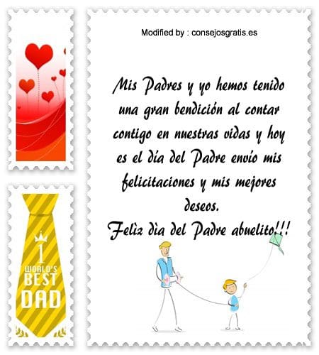 Buscar Bonita Carta Para Mi Abuelo Por El Día Del Padre 