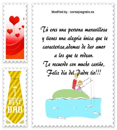 Cartas Para Felicitar A Mi Tío Por El Día Del Padre Cartas Para Felicitar A Mi Tío Por El Día Del Padre