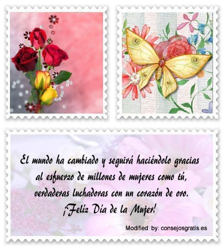 Frases para el Día de la Mujer | Saludos para el Día de la Mujer Frases para el Día de la Mujer | Saludos para el Día de la Mujer