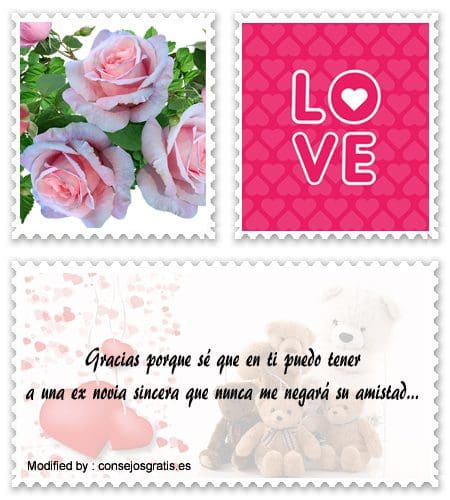 Frases de amor para mi ex novia | Mensajes para ex novios Frases de amor para mi ex novia | Mensajes para ex novios