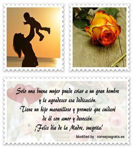 Frases por Día de la Madre para mi suegra | Mensajes Día de la Madre Frases por Día de la Madre para mi suegra | Mensajes Día de la Madre