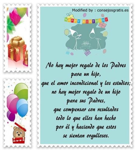 Mensajes De Cumpleaños Para Tu Hijo De 18  Frases De 