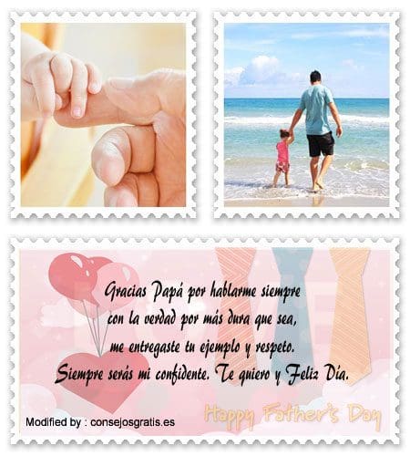 Feliz dia del padre papa