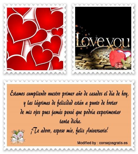 Tarjetas de aniversario para mi esposo | Feliz aniversario amor - Tarjetas de aniversario para mi esposo | Feliz aniversario amor -