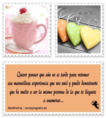 Frases para reconquistar a tu pareja | Mensajes de amor a mi novia - Frases para reconquistar a tu pareja | Mensajes de amor a mi novia -