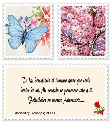 Frases de amor para aniversario de novios | Mensajes románticos Frases de amor para aniversario de novios | Mensajes románticos