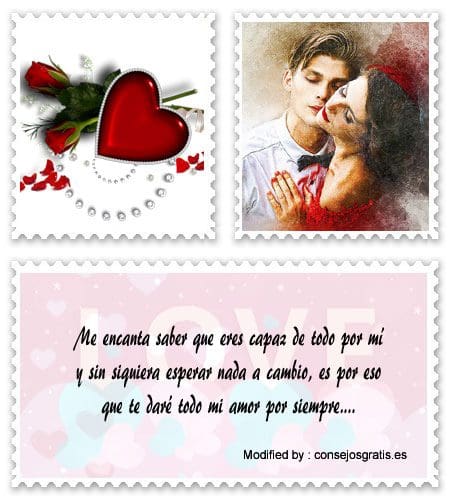 Bonitos Mensajes Romanticos Para Mi Novio Frases De Amor Para