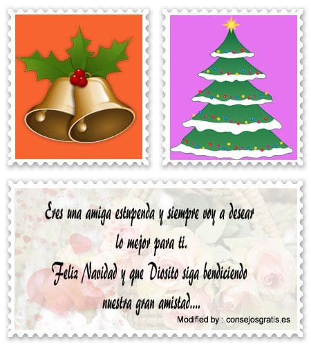 Mensajes de Navidad para mi amiga Mensajes de Navidad para mi amiga