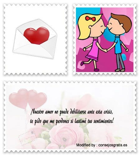Frases de perdón para novios en crisis | Mensajes de reconciliación Frases de perdón para novios en crisis | Mensajes de reconciliación